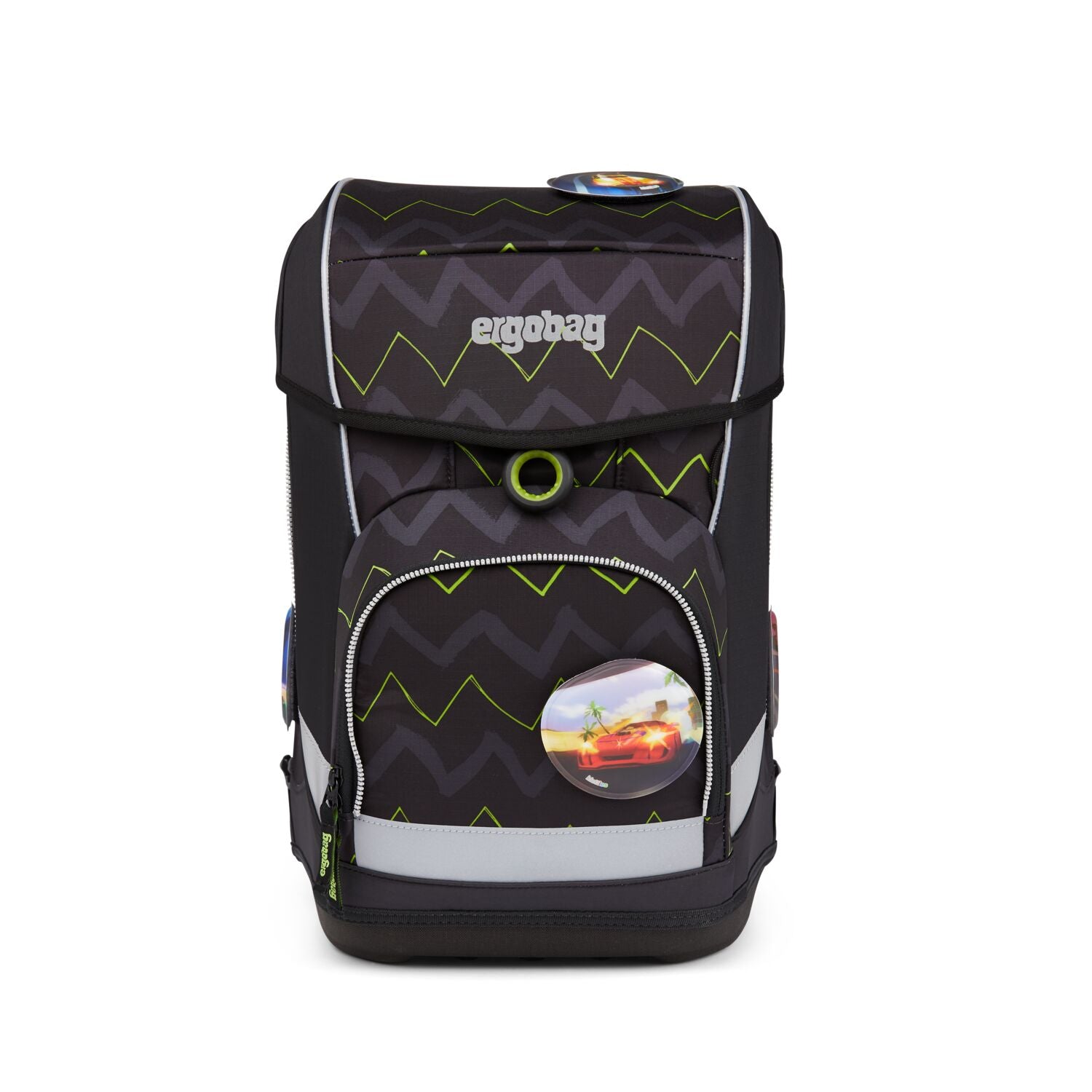 Ergobag Cubo Light 200 BearPower - Premium Lightweight School Backpack for Kids - Perfect for School, Travel & Outdoor Adventures