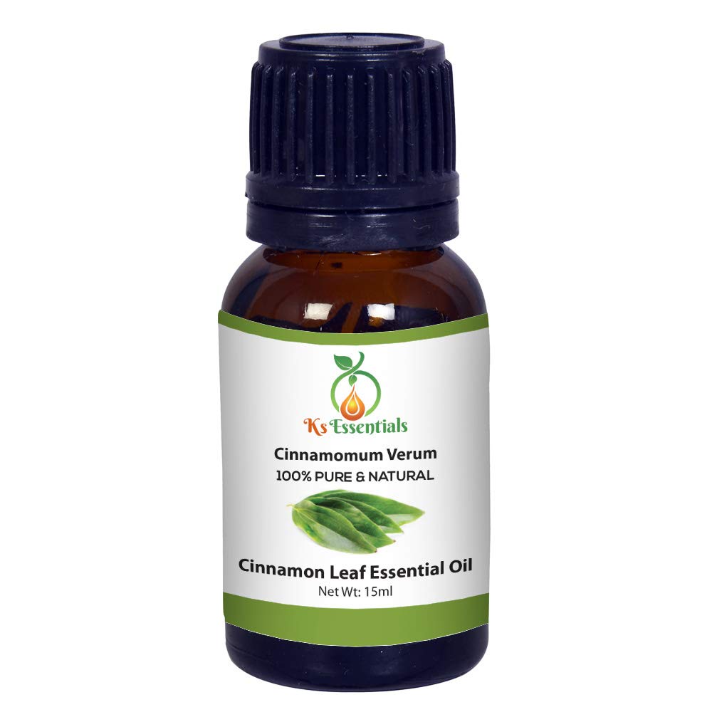 Ks Essentials 100% Pure Basil Essential Oil (Ocimum Basilicum) - 15ml Therapeutic Grade for Aromatherapy, Relaxation & Skin Care - Perfect for Diffusers, Massage & DIY Beauty Products