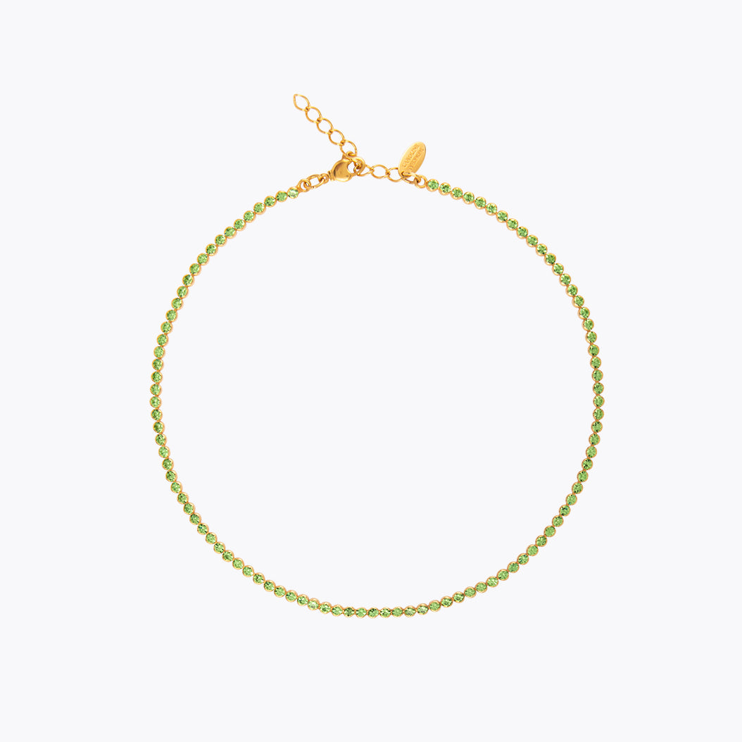 Peridot Siri Necklace - Elegant Gemstone Jewelry for Women | Perfect Gift for Birthdays, Anniversaries & Special Occasions