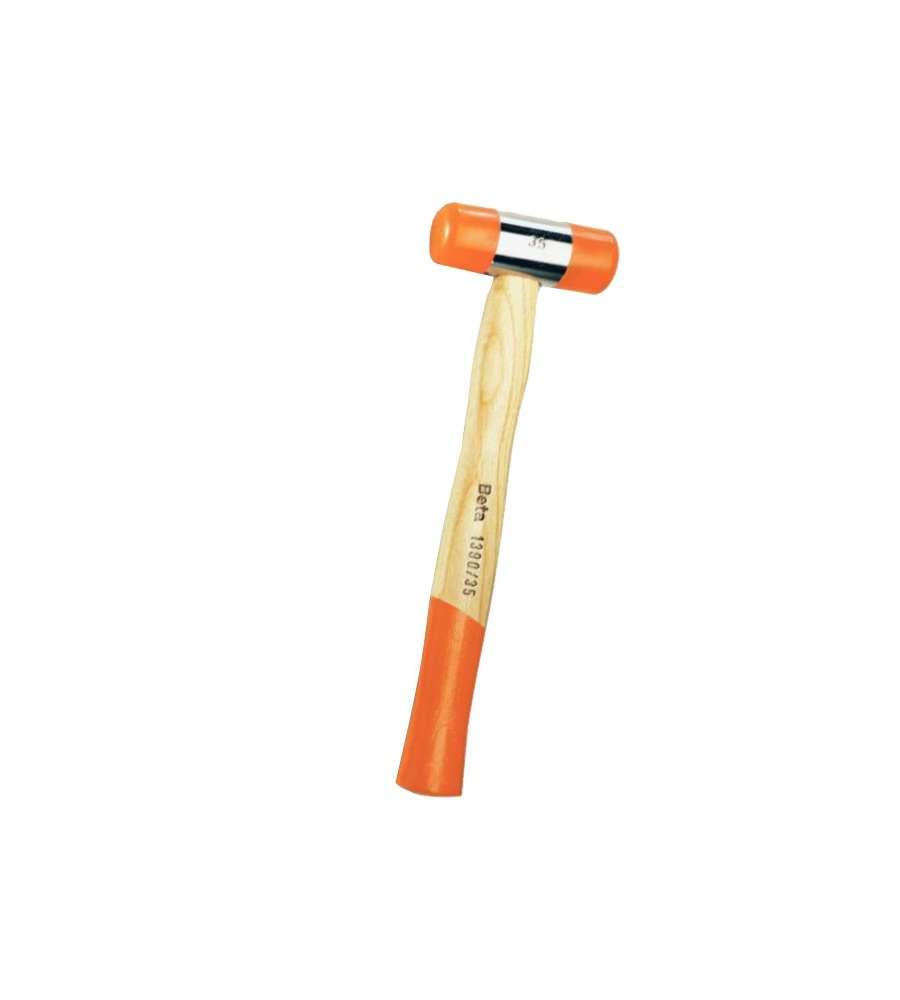 60-Soft Face Wooden Hammer for Carpentry, Woodworking, and DIY Projects - Gentle Striking Tool for Delicate Surfaces and Precision Work
