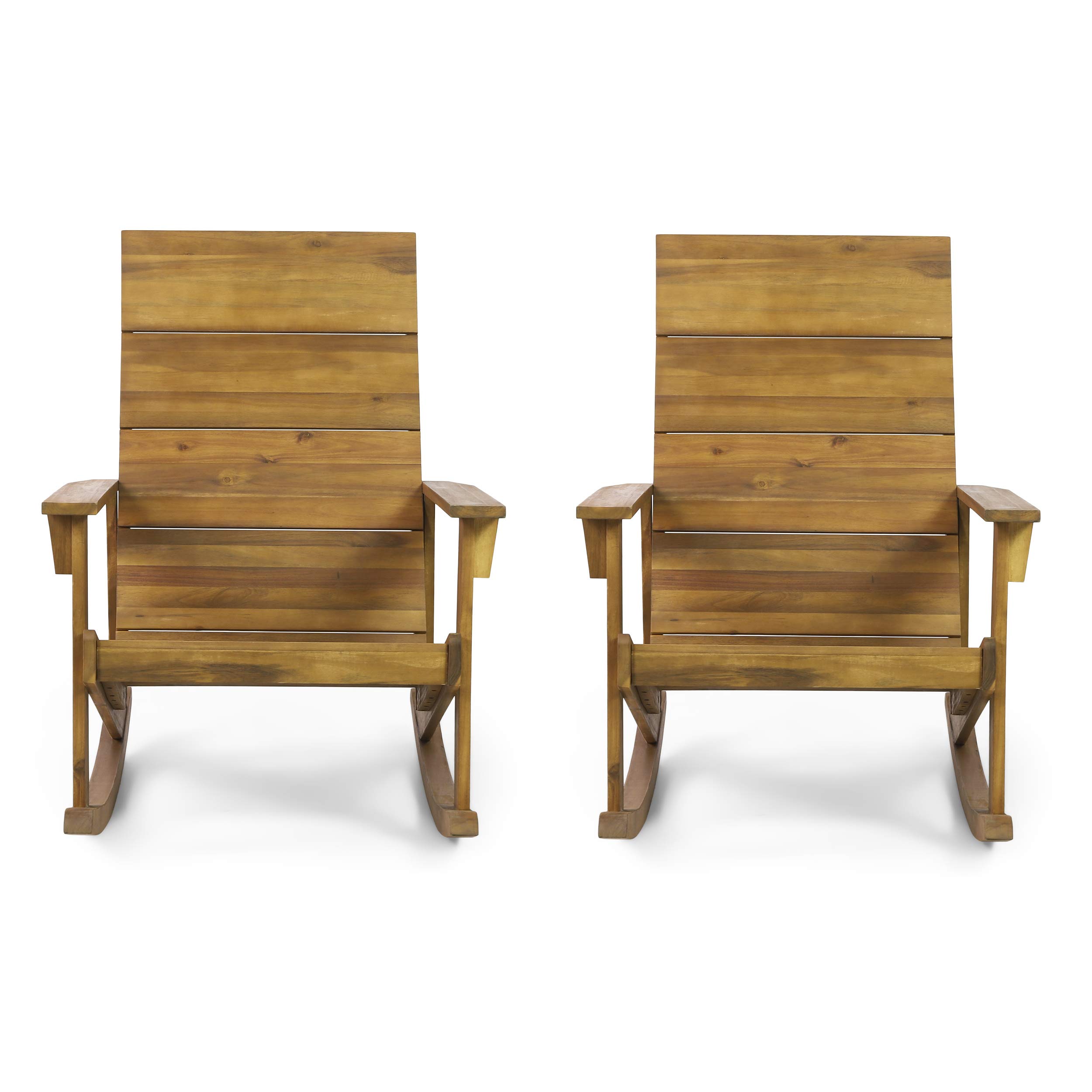Christopher Knight Home Axson Teak Outdoor Rocking Chair - Patio, Garden & Porch Relaxation Furniture for Backyard & Poolside