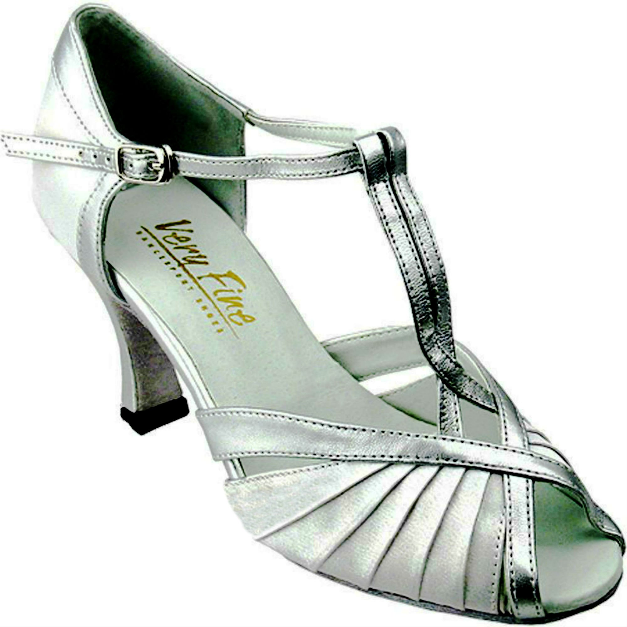 Very Fine Dance Shoes 2707 - Professional Latin Ballroom Dance Shoes for Women, 3 Inch Heel, Perfect for Salsa, Tango, Standard Dances, Competition & Wedding Events