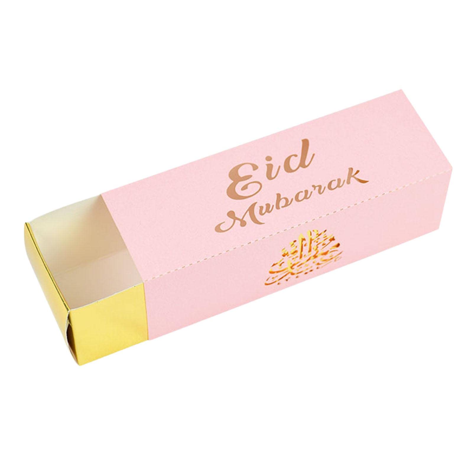 Premium Eid Chocolate Candy Gift Boxes | Halal Ramadan Hollow Festival Chocolate Containers - Elegant Chocolate Gift Boxes for Muslim Festivals, Wedding Favors & Party Treats | Perfect for Eid Celebrations, Ramadan Gifts & Special Occasions