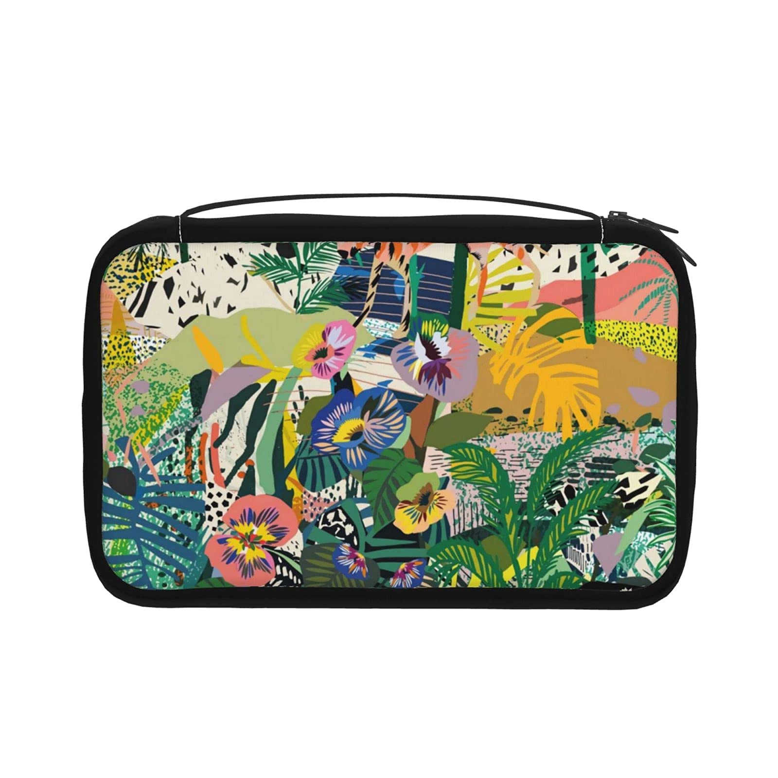 Bohemian Hanging Toiletry Bag for Travel - Large Capacity Cosmetic Organizer with Hook for Women & Men - Perfect for Vacation & Camping