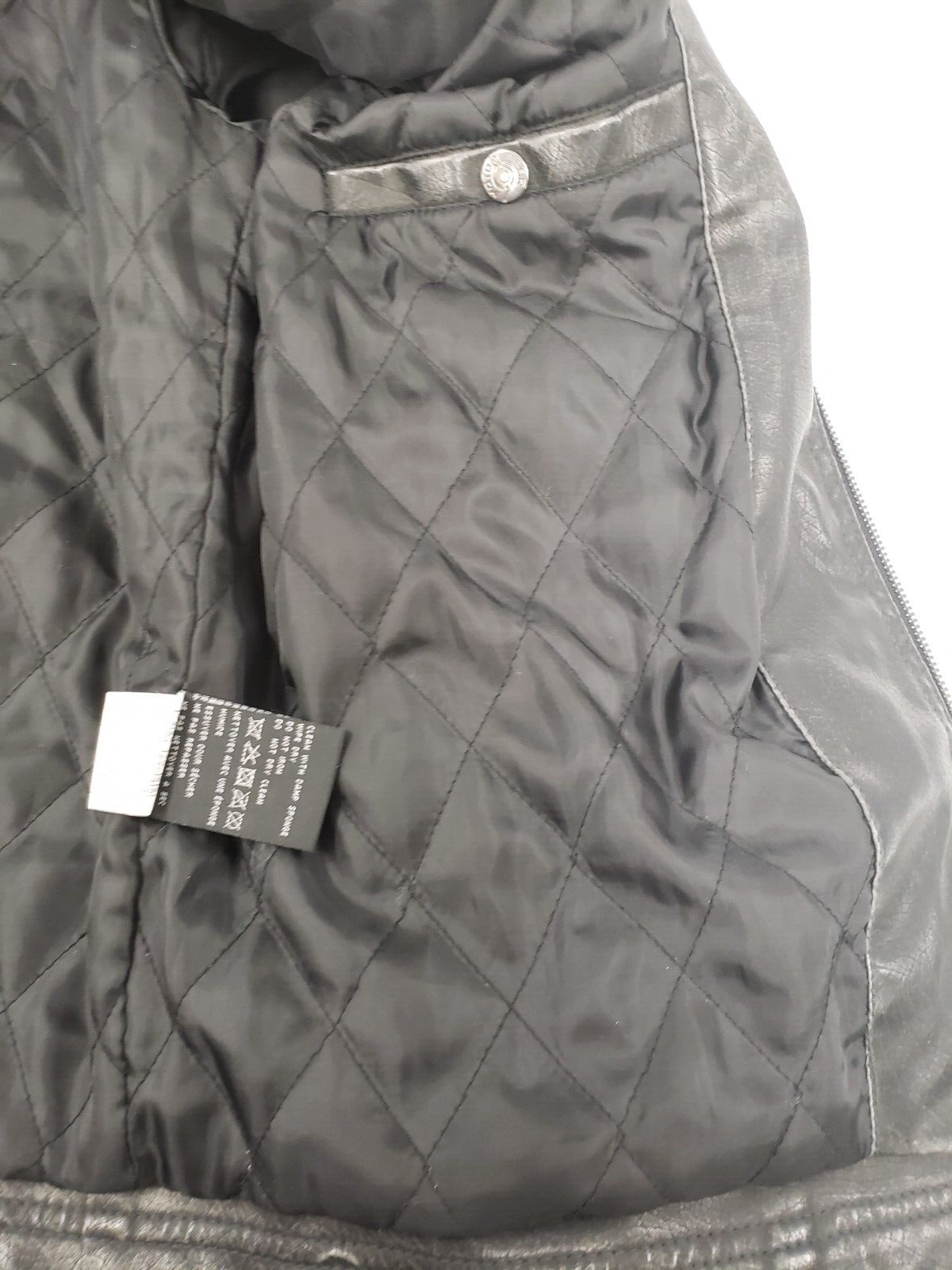 MotoGear Genuine Leather Jacket for Men - Size Large - Motorcycle Riding, Casual Wear & Outdoor Adventures
