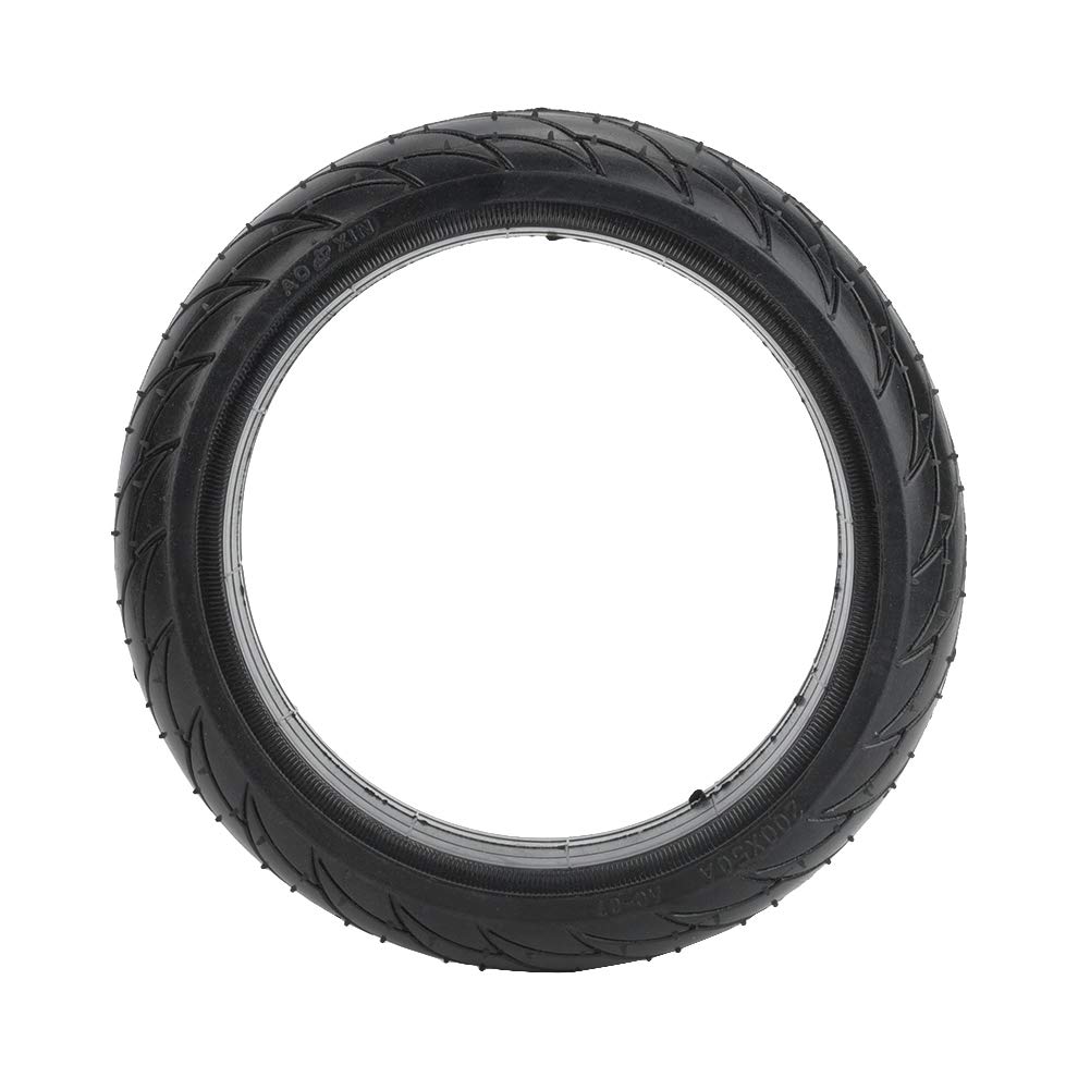 **Durable Solid Rubber Tires for Electric Scooters - Explosion-Proof, Wear-Resistant, Shock-Absorbing - Easy to Install Front & Rear Wheels - Perfect for Commuting & Urban Travel**