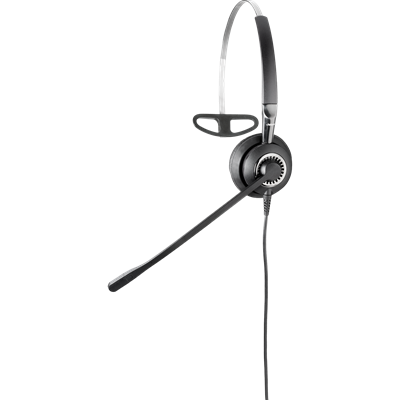 Jabra BIZ 2400 Mono IP 3-in-1 Headset - Professional Office Headphone with Noise Cancellation for Call Centers, Remote Work & Business Communications