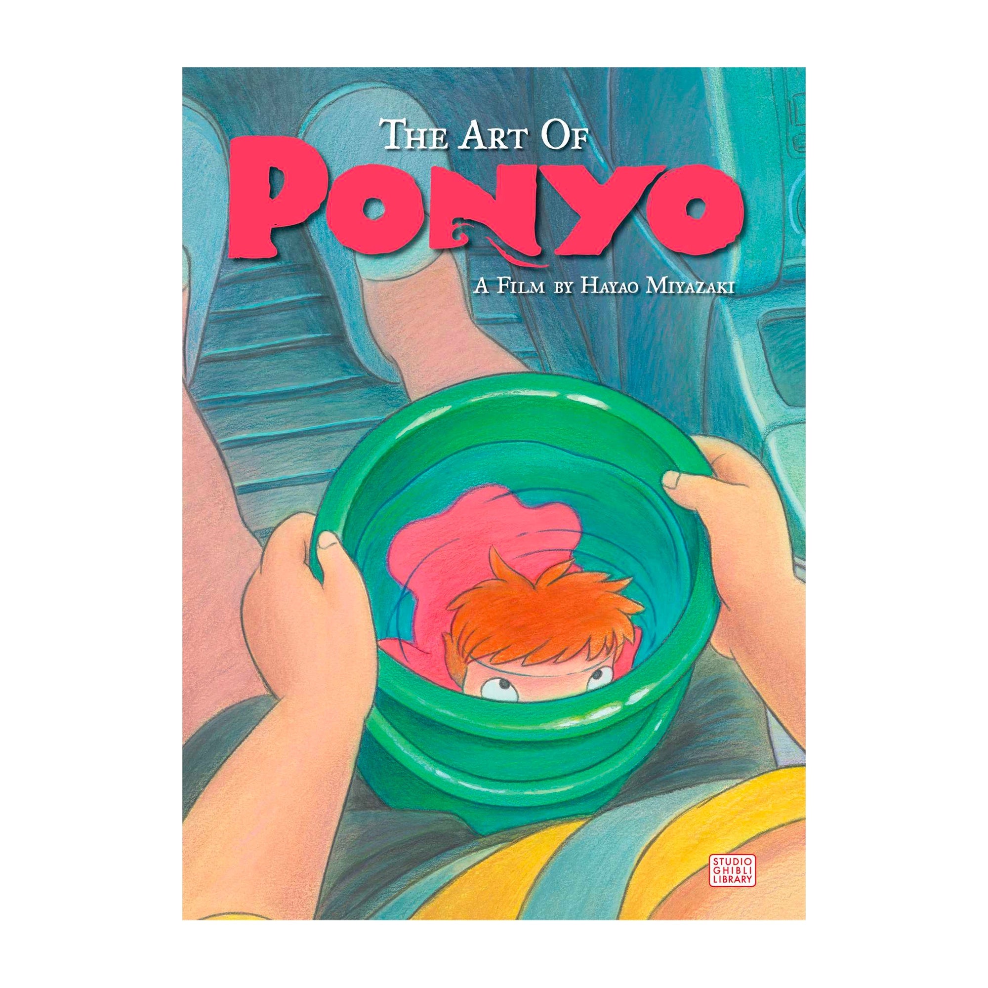 The Art of Ponyo Hardcover Book - Official Studio Ghibli Art Collection, Perfect for Anime Fans, Collectors & Home Decor