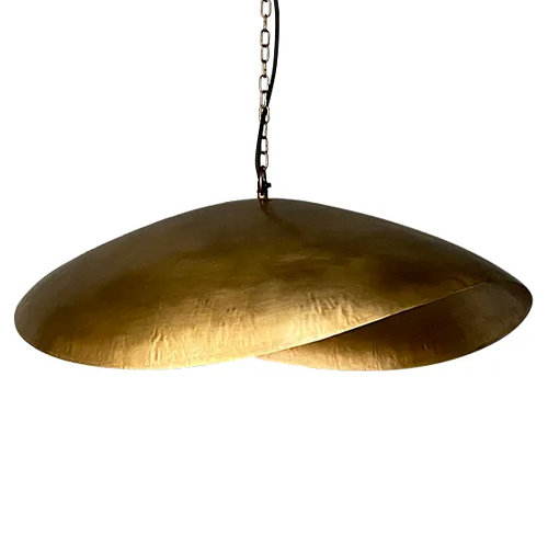 Elegant Masaomi Gold Large Light Pendant - Modern Ceiling Lighting Fixture for Living Room, Bedroom & Dining Room Decor