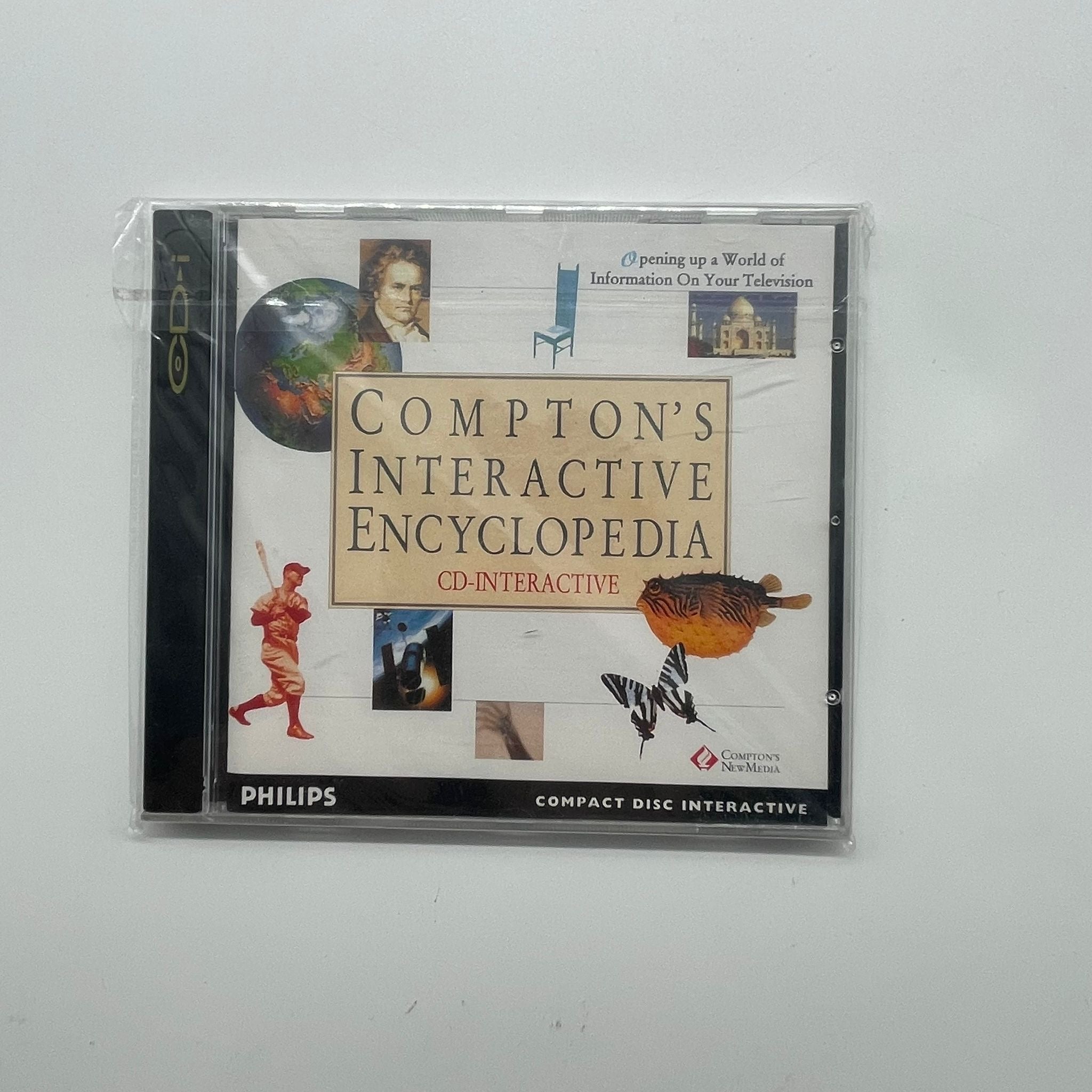 Compton's Interactive Encyclopedia for Philips CD-i | Educational Software for Kids & Students | Perfect for Homeschooling & Learning at Home