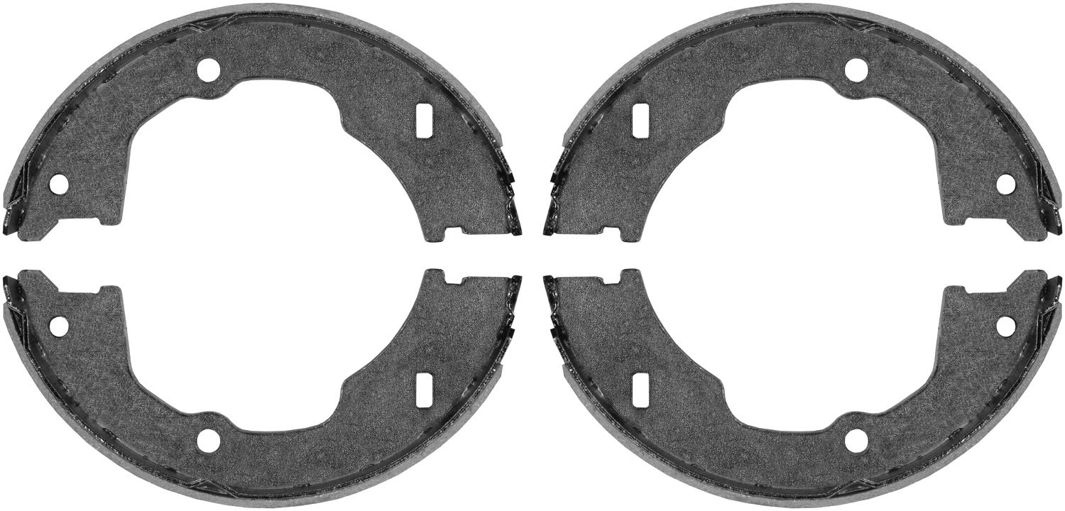 Premium Parking Brake Shoes Replacement for Ford F-250/F-350/F-450 Super Duty Trucks - Durable & Reliable Performance - Perfect for Off-Roading, Towing & Heavy-Duty Use