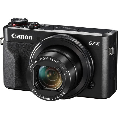 Canon PowerShot G7 X Mark II Digital Camera - 20.1MP 4.2x Zoom, 4K Video, Wi-Fi & NFC | Perfect for Travel, Vlogging & Photography Enthusiasts