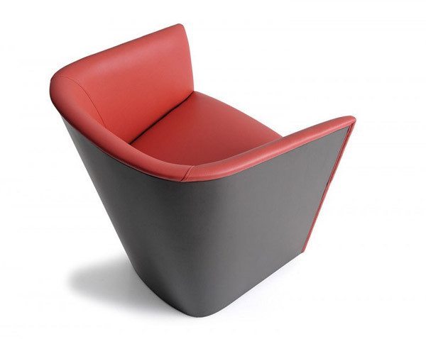 Bross Nest Armchair - Modern Comfortable Lounge Chair for Living Room, Bedroom & Office - Perfect for Relaxing, Reading & Working