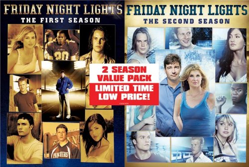 Friday Night Lights Season 1 & 2 DVD Box Set - Complete High School Football Drama Series | Perfect for TV Show Collectors & Sports Drama Fans