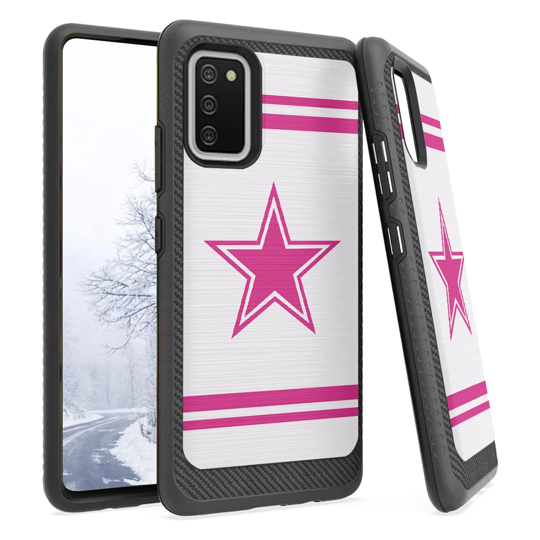 Heavy Duty Galaxy A02s Phone Case - Carbon Edge Design for Men & Women | Durable Protection for Samsung A02s SM-A025F