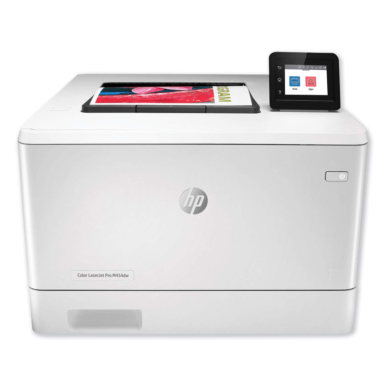 HP Color LaserJet Pro M454dw Wireless Laser Printer (W1Y45A) - Fast Printing, High Quality, White | Ideal for Home Office & Small Business Printing Needs