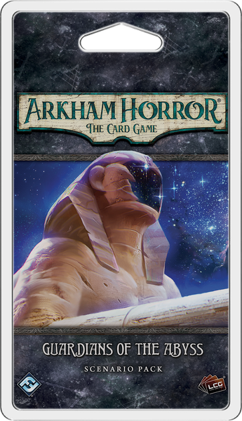 Arkham Horror LCG: Guardians of the Abyss Scenario Pack - Horror Adventure Card Game for 1-4 Players | Perfect for Game Nights & Lovecraftian Horror Fans