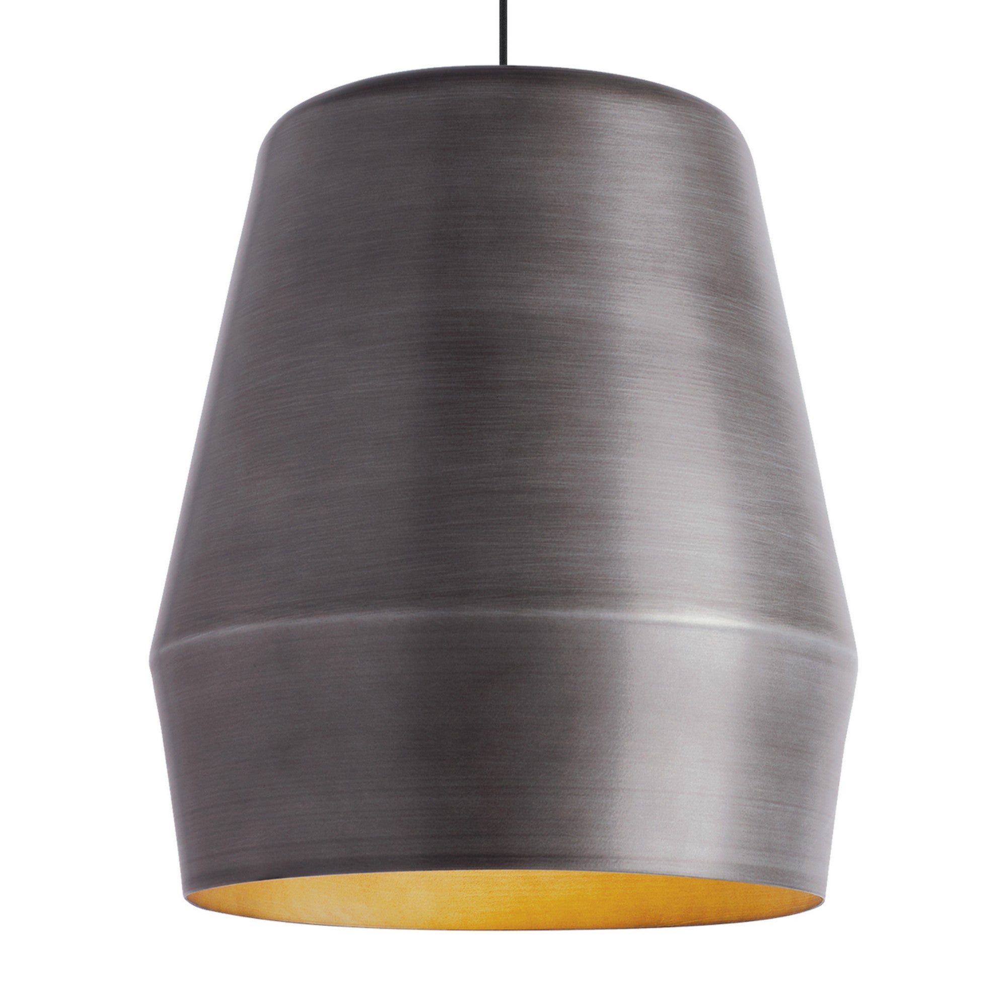 Allea 13 Inch Modern Pendant Light with Gray Finish - Perfect for Kitchen Island, Dining Room, and Bedroom Lighting