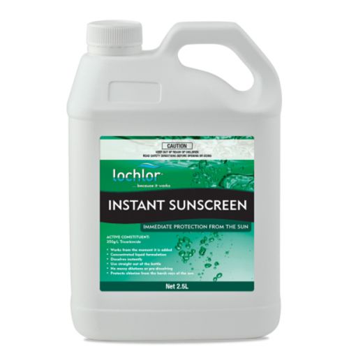Lo Chlor Instant Sunscreen 2.5L - Fast-Acting Pool & Spa Chlorine Neutralizer for Crystal Clear Water | Perfect for Swimming Pools, Hot Tubs & Water Features