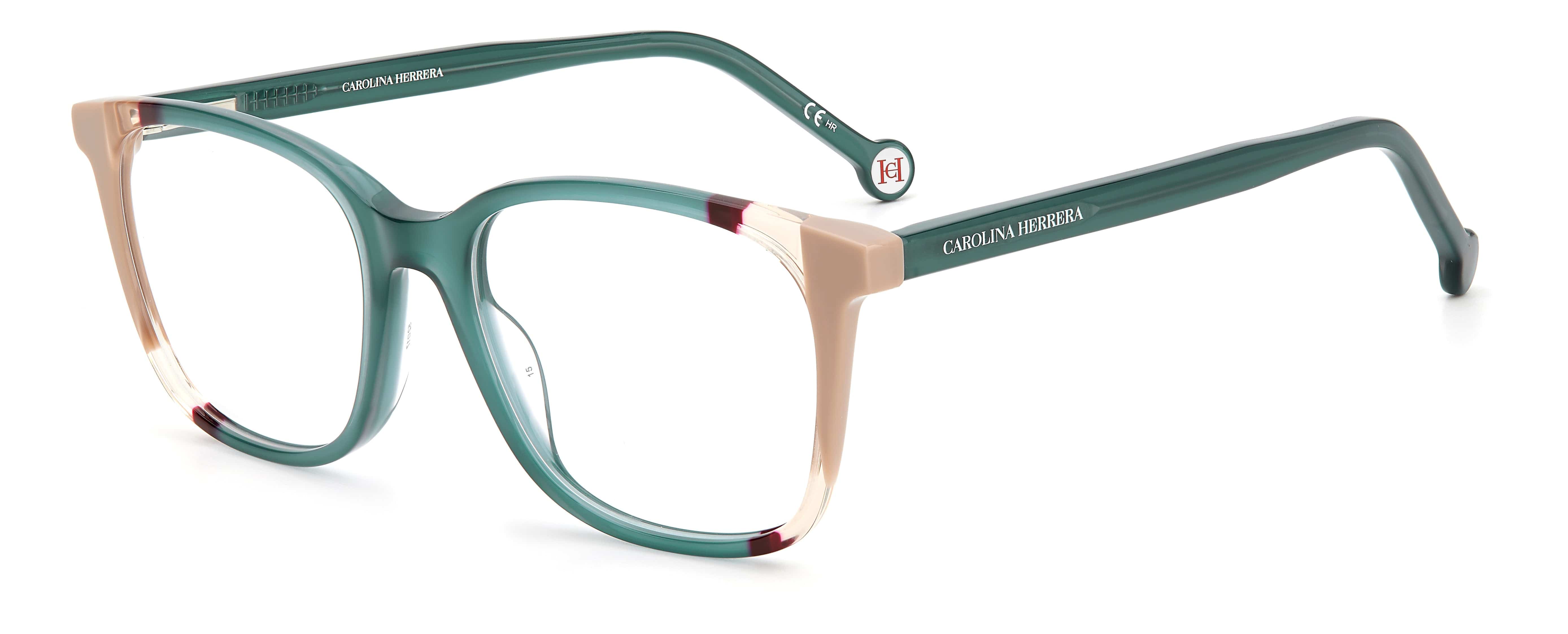 Carolina Herrera CH 0065 HBJ 5217 Eyeglass Frames - Stylish & Durable for Women & Men | Perfect for Work, Reading & Fashion Accessories