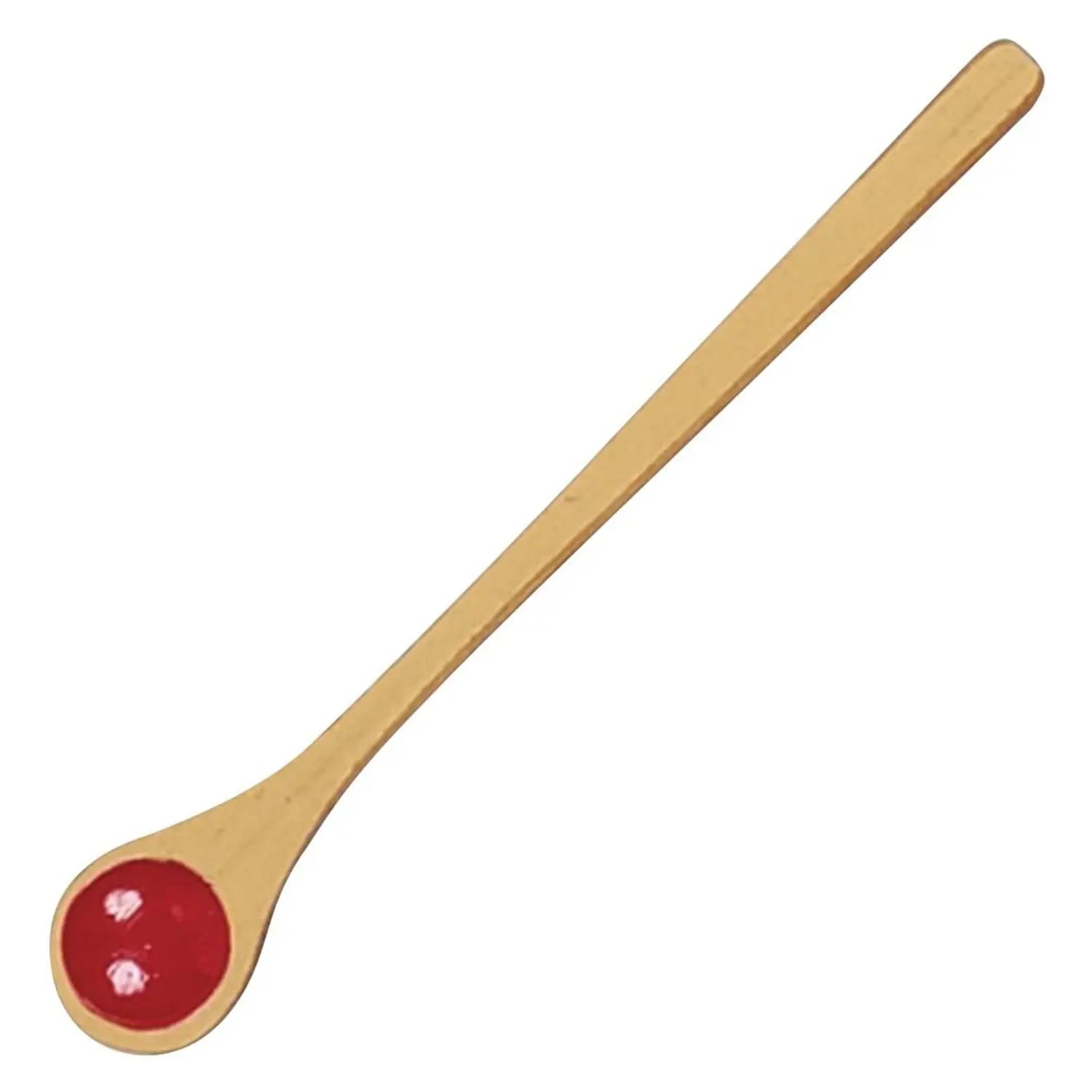 Manyo Japanese Bamboo Condiments Spoon - Eco-Friendly Hinomaru Design for Sushi, Rice, and Seasoning - Perfect for Asian Cuisine and Kitchen Use