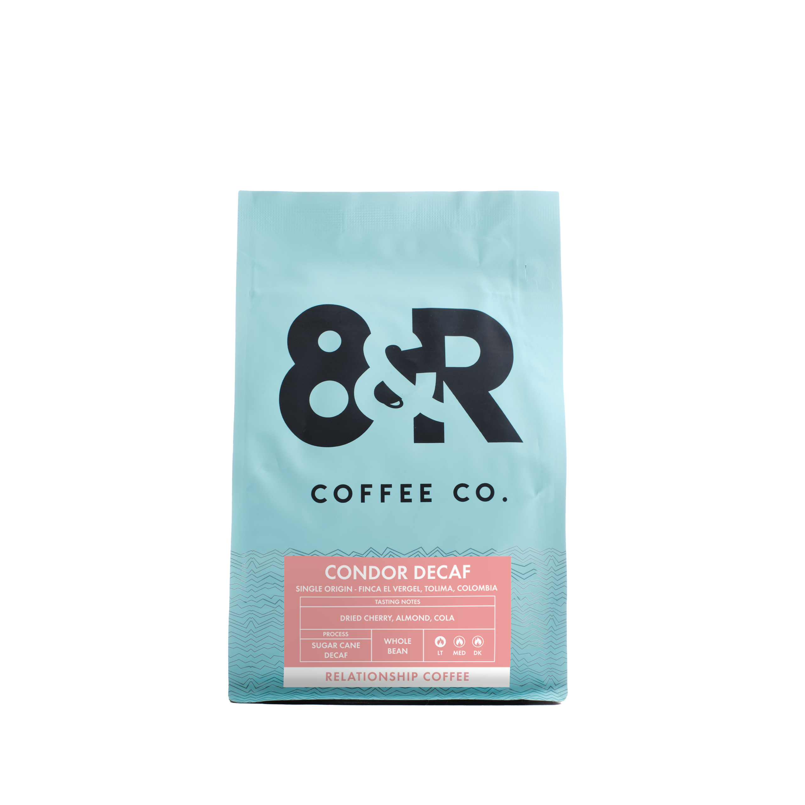Condor Decaf Coffee - Premium Swiss Water Process Decaffeinated Coffee Beans for a Smooth & Rich Flavor - Perfect for Evening Relaxation & Sensitive Stomachs