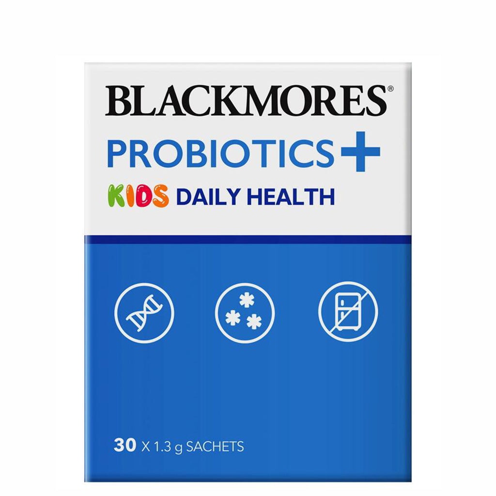 Blackmores Probiotics+ for Kids - Daily Digestive Health Support - Immune System Booster - Chewable Tablets for Children - Perfect for School, Travel & Home Use