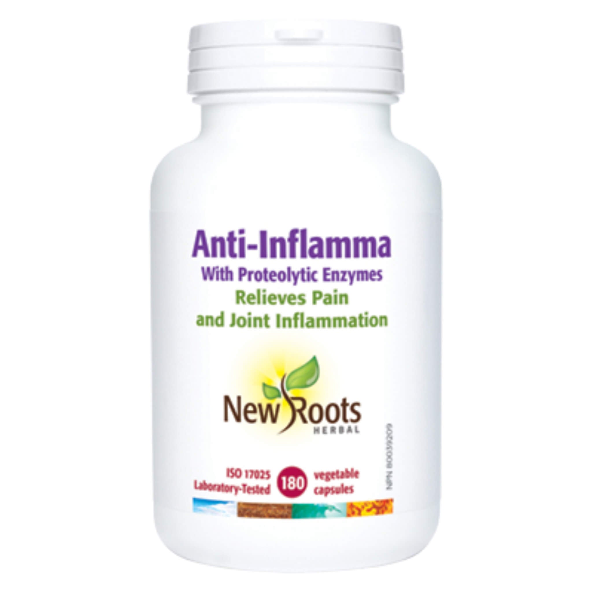 Anti-Inflammatory Supplement 180 Capsules - Natural Pain Relief & Joint Support for Active Lifestyles