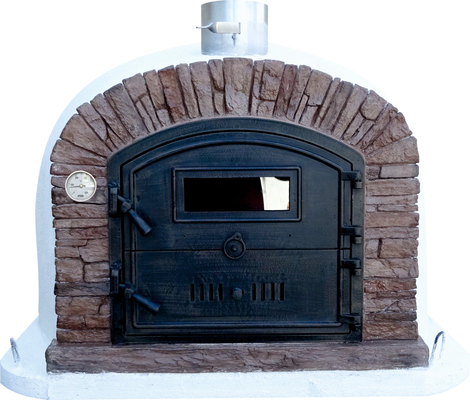 Premium VENTURA SIERRA Hybrid Pizza Oven - Outdoor Wood & Gas Pizza Maker for Backyard, Patio & Camping - Perfect for Home Cooking, Parties & Outdoor Adventures