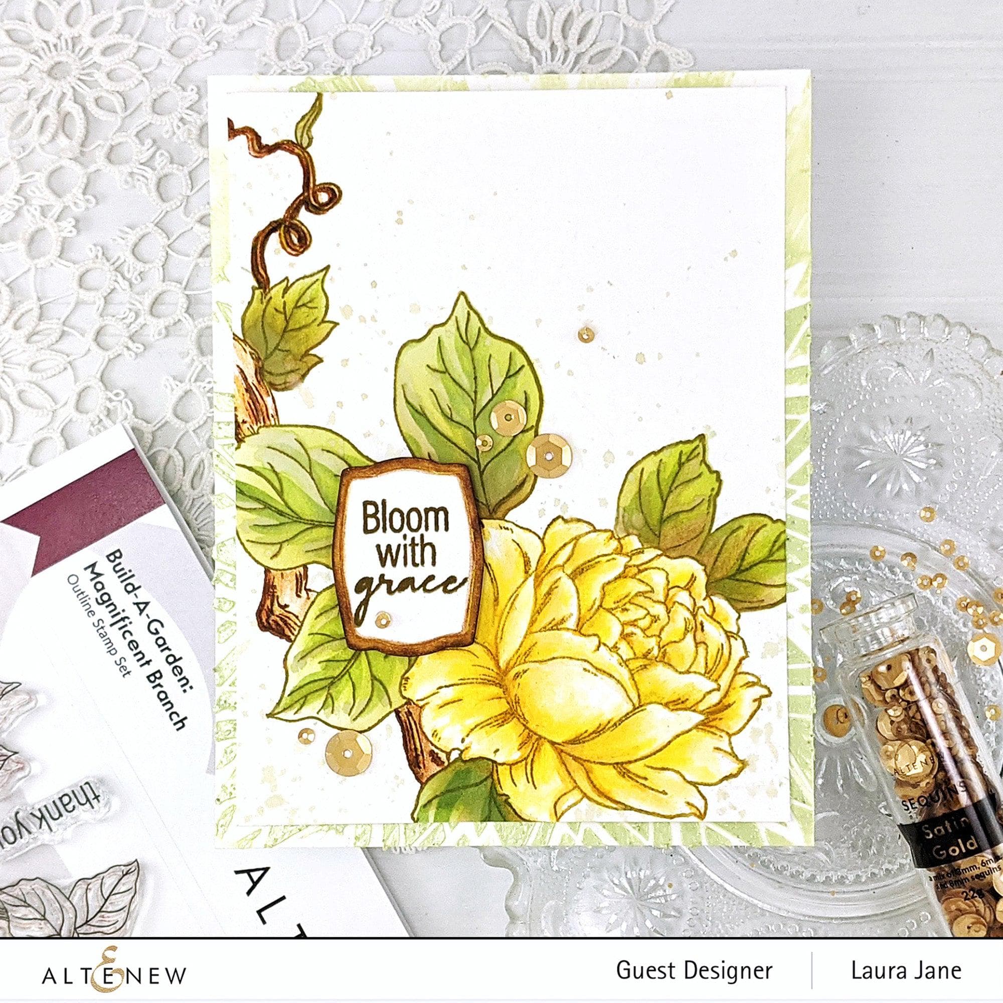 Build A Garden: Magnificent Branch Add-on Die for Scrapbooking, Card Making & DIY Paper Crafts - Perfect for Greeting Cards, Journals & Home Decor Projects