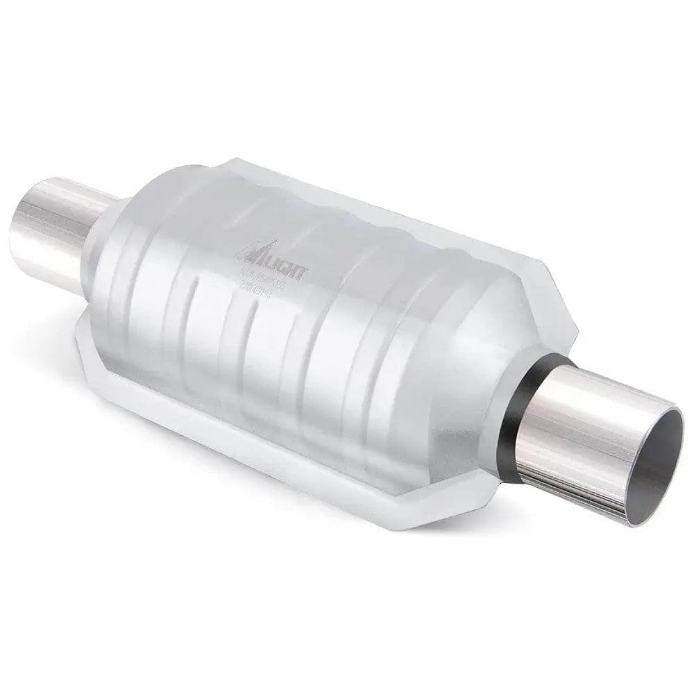 2 Inch Inlet/Outlet Universal Catalytic Converter - High Flow Direct Fit Replacement for Cars, Trucks & SUVs - EPA Compliant for Smoother Emissions & Better Performance - Perfect for Daily Commuting & Off-Road Adventures