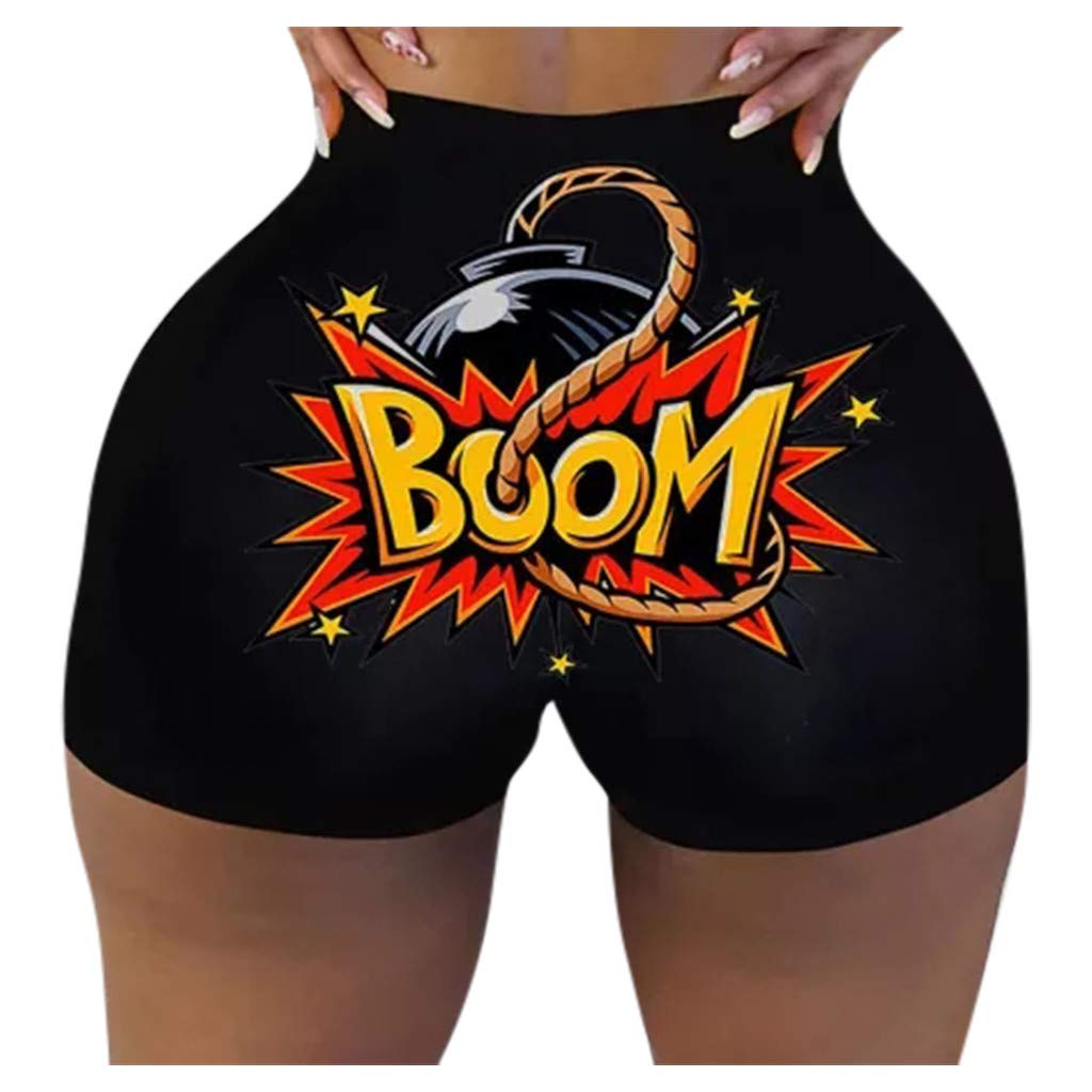 Women's Sexy Graphic Print Pants for Summer & Fall - Office Work, Clubwear & Casual Shorts | Perfect for Parties, Nightlife & Everyday Wear