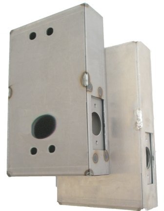 GB1150AL Heavy Duty Metal Gate Box - Secure Entryway Solution for Fences, Gardens, and Driveways