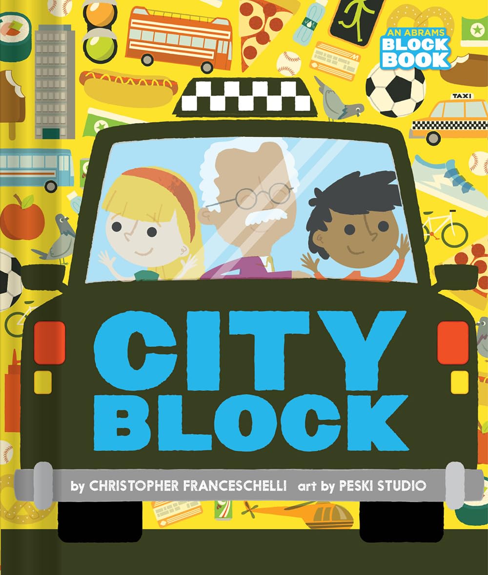 Cityblock (An Abrams Block Book) – Fun and Educational Board Book for Toddlers, Kids Learning About City Life | Perfect for Preschool, Bedtime Stories & Early Childhood Development