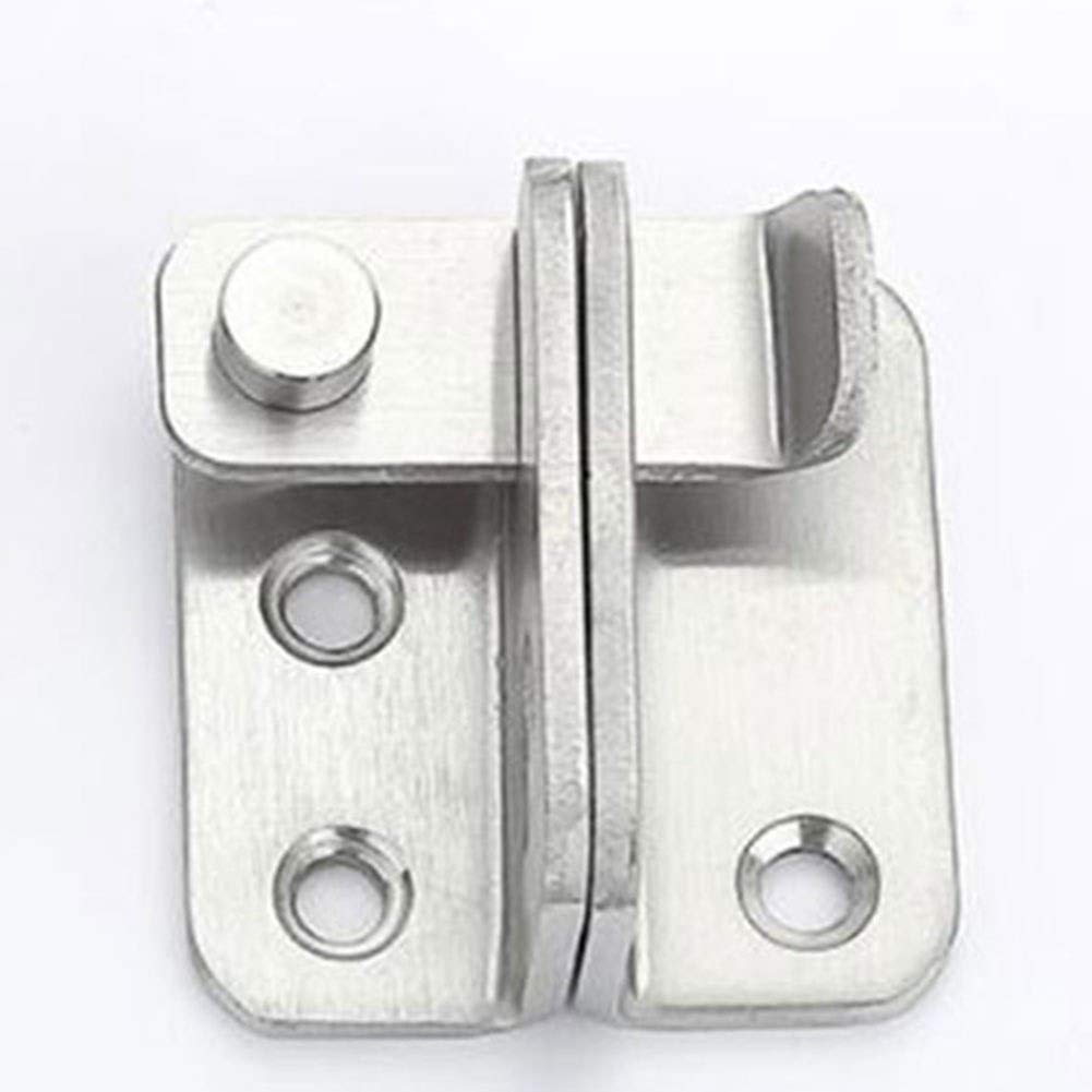 Heavy Duty Stainless Steel Anti-Theft Security Door Lock - Left/Right Turn Bolt Locker Hasp for Home, Garage & Shed Protection | Durable Thickened Bolt Design | Left-Hand Version for Enhanced Security