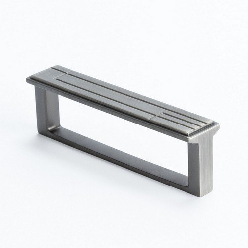 Berenson Oak Park 96mm Cabinet Pull - Brushed Nickel Hardware for Kitchen & Bathroom Cabinets - Modern Drawer Handles for Home Renovation & DIY Projects