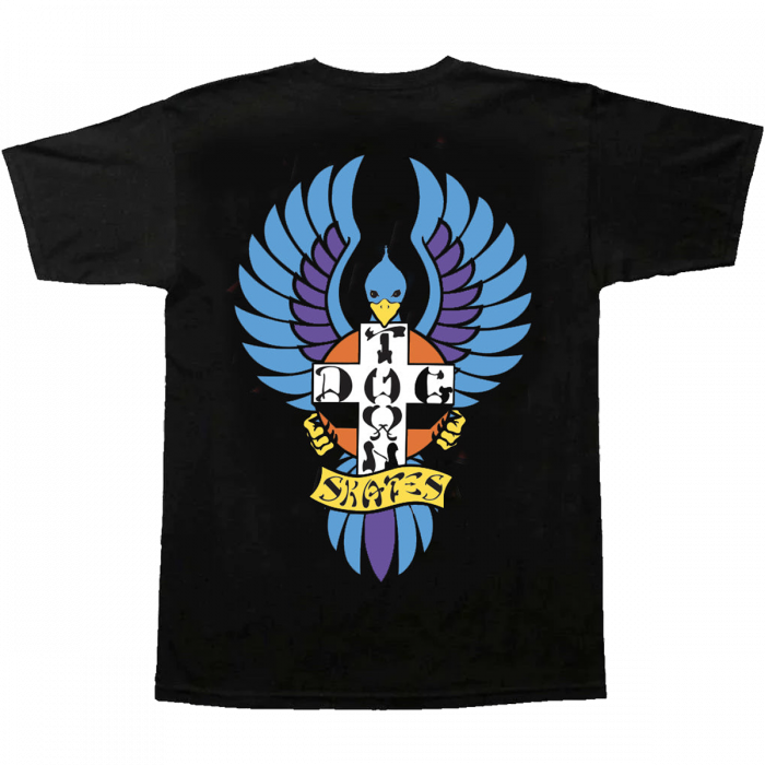 Dogtown Big Foot Graphic T-Shirt for Men - Large Size, Black Cotton Tee - Casual Wear, Street Style, and Everyday Outfits