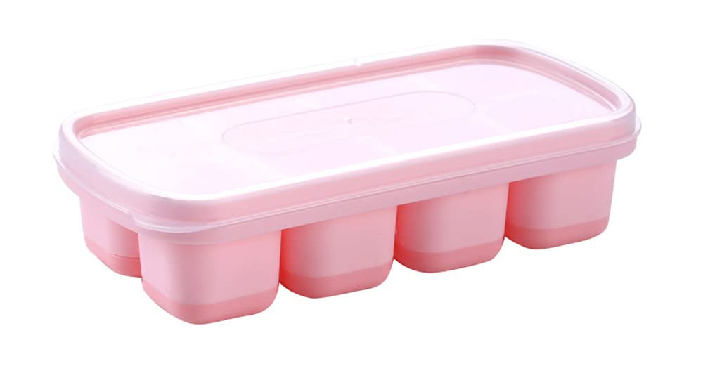 Premium Silicone Ice Cube Molds Set of 2 - Large Whiskey Ice Ball Maker for Cocktails, Bourbon & Scotch - BPA Free Reusable Ice Trays (Pink) - Perfect for Home Bars, Parties & Gift Giving