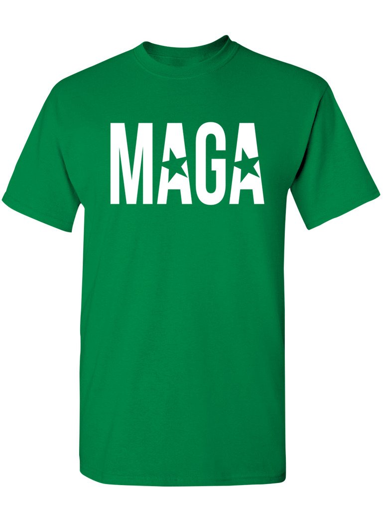 Manateez Men's MAGA 'Make America Great Again' T-Shirt - Patriotic Graphic Tee for Political Supporters & Trump Fans - Perfect for Rallies, Events & Casual Wear
