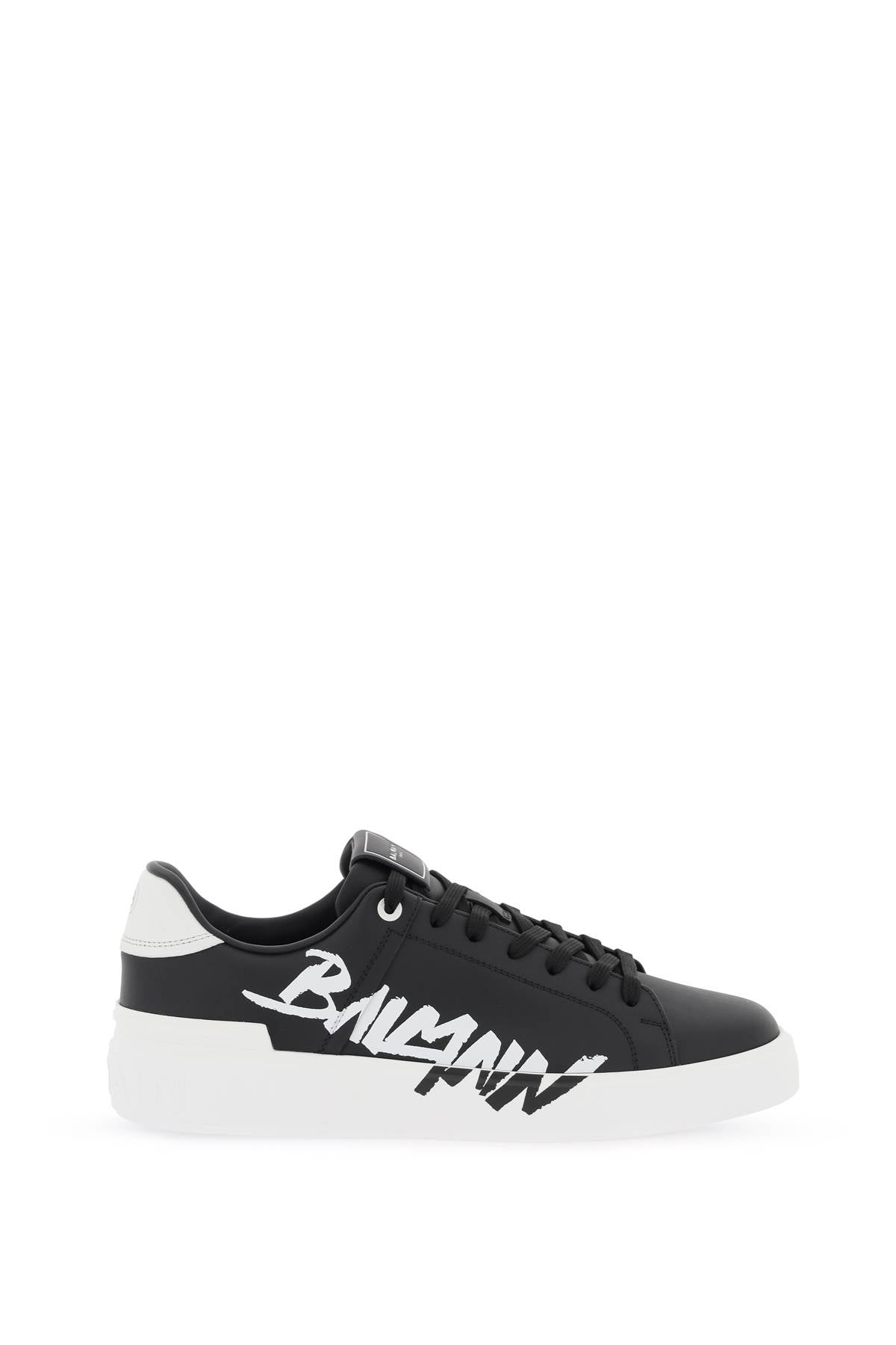 Balmain Leather 'B Court' Sneakers with Logo Print - Luxury Designer Shoes for Men & Women | Perfect for Casual Wear, Street Style & Fashion Outfits
