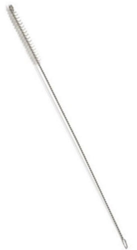 Premium Stainless Steel Straw Cleaning Brush - Durable Onyx Black Design for Reusable Metal, Glass & Silicone Straws - Perfect for Home, Office & Travel Use