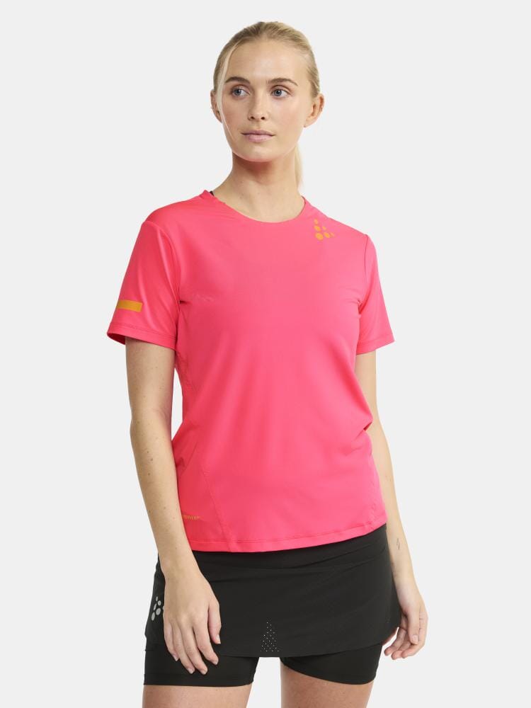 Women's Pro Hypervent Running Tee 2.0 - Breathable Moisture-Wicking Performance Shirt for Running, Gym & Outdoor Workouts