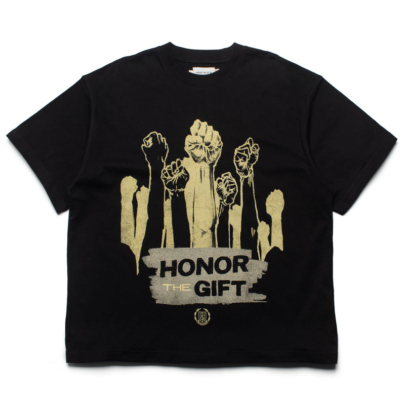 Honor The Gift Dignity T-Shirt for Men - Premium Black Cotton Tee - Casual Streetwear & Everyday Comfort