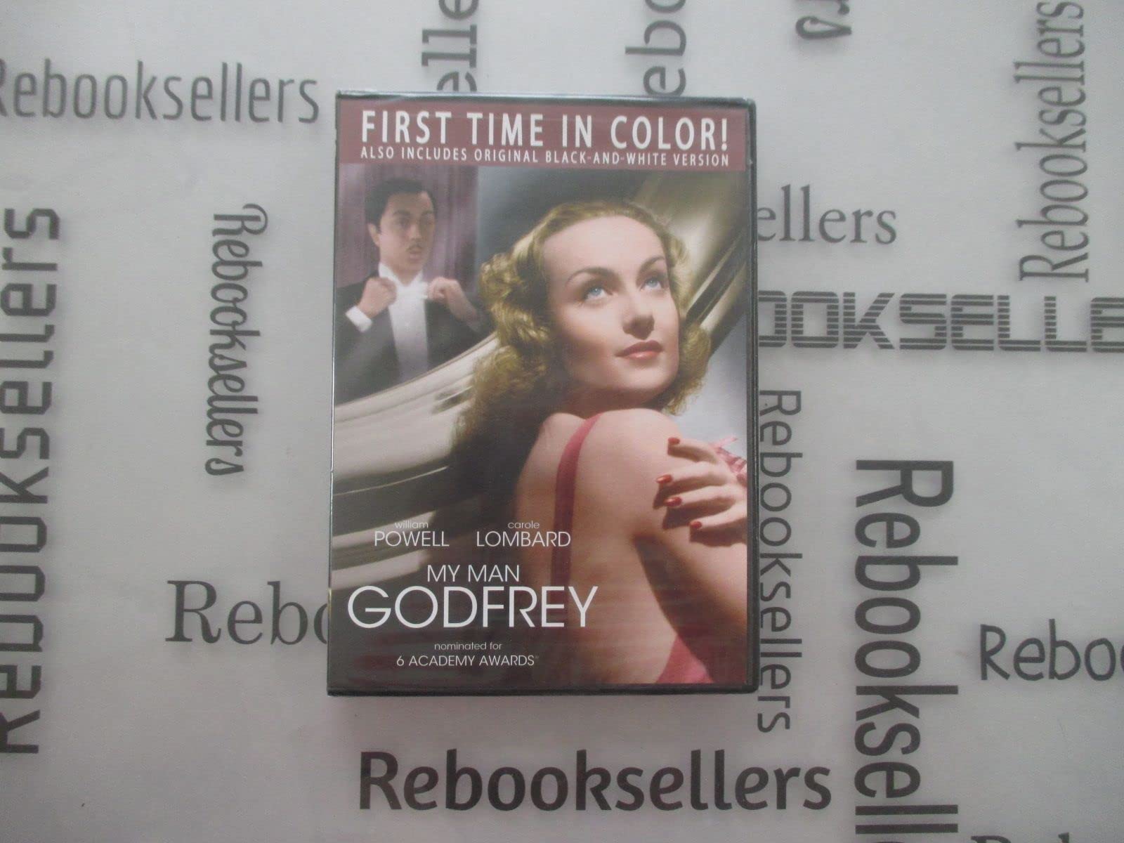 My Man Godfrey - Classic Romantic Comedy DVD | Vintage Hollywood Film | Perfect for Movie Nights & Film Enthusiasts