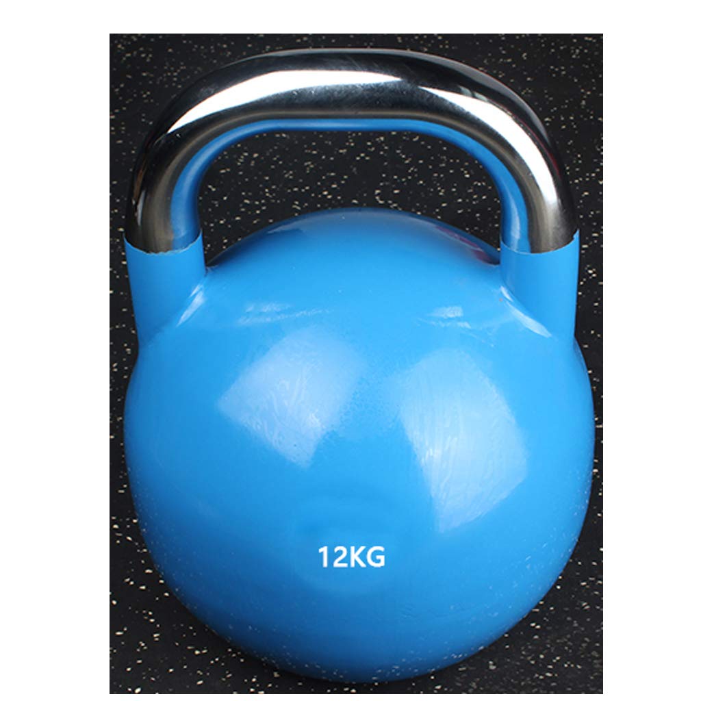 Premium Metal Kettlebell for Weight Training - Choose Your Weight Size (5-50 lbs) - Perfect for Home Gym, CrossFit & Strength Workouts