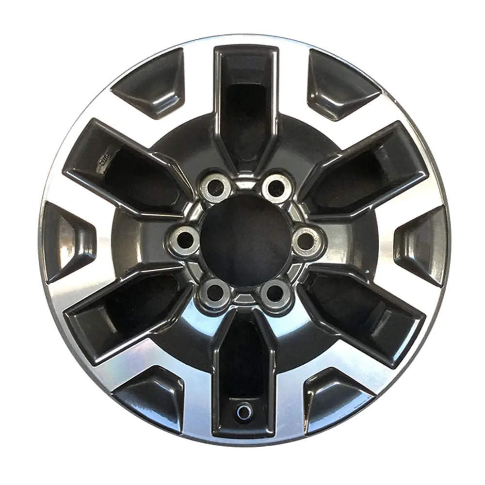 16 Inch Toyota Tacoma Wheel Replacement - Machined Charcoal Replica Rim 75189 4261104220 | Durable Alloy Wheels for Off-Road & Daily Driving