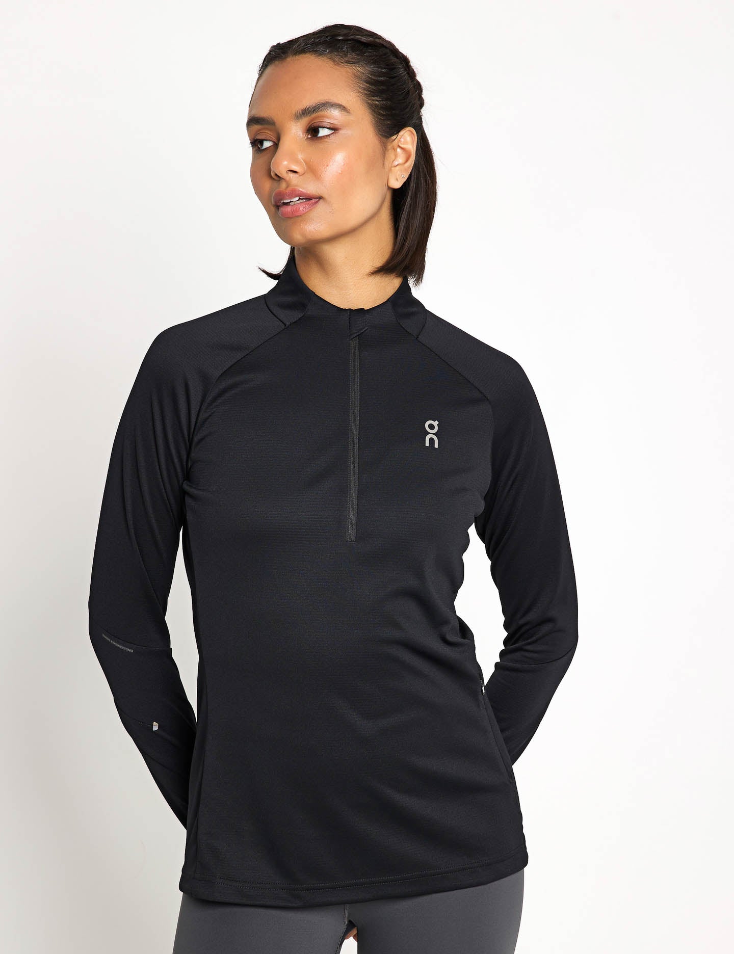 Climate Shirt for Men & Women - Breathable Black Performance Tee for Outdoor Activities, Travel & Work