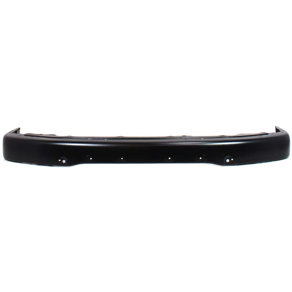 1999-2002 Toyota 4Runner Front Steel Bumper - Black Face Bar with Fender Flare Holes | Fits 4-Door Base/SR5/Limited Models & Sport Package | Part# TO1002166, 5210135927 | Off-Road Protection & Custom Look for Your SUV
