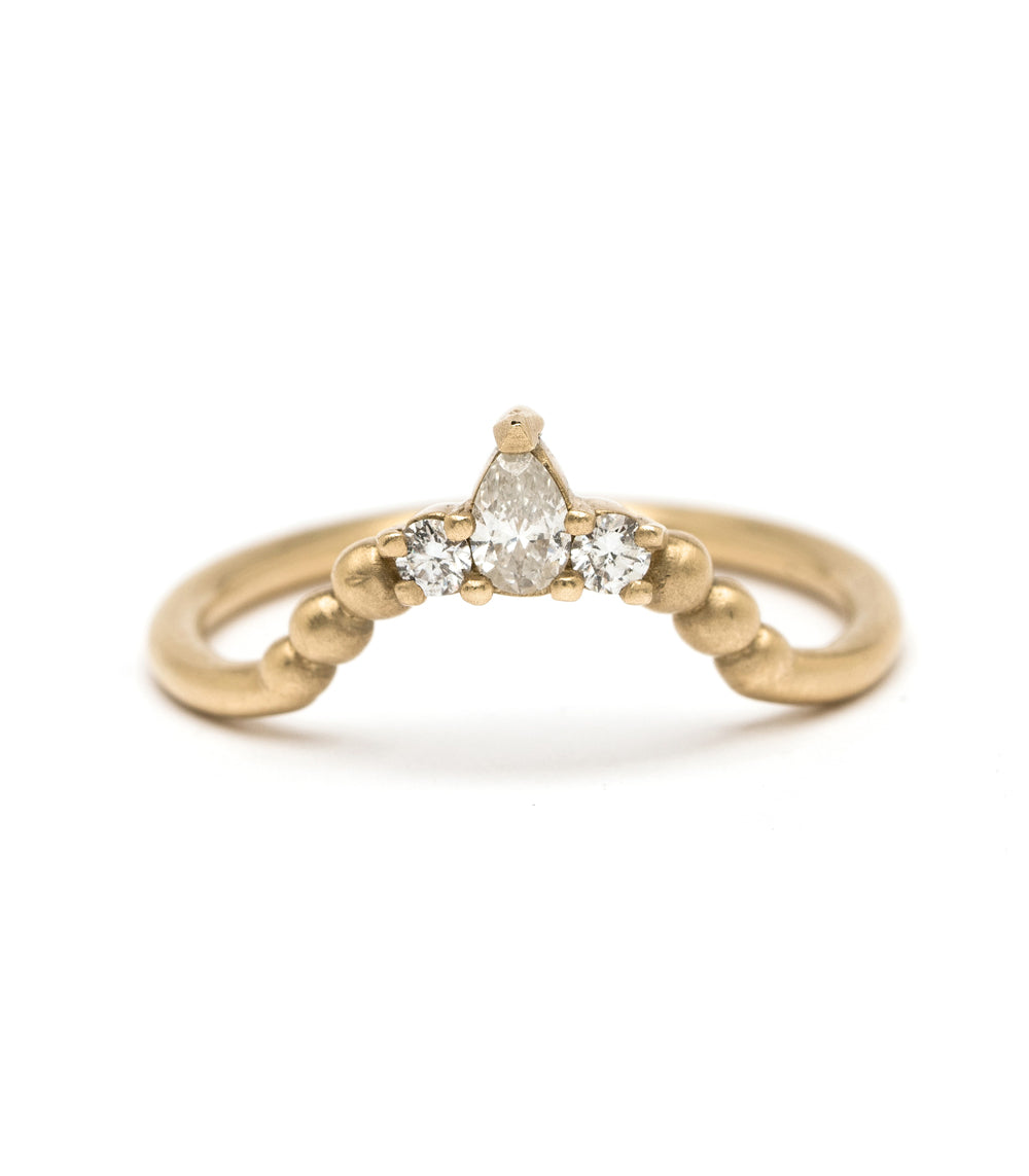 Elegant Tiara Nesting Band - Stackable Rings Set for Women, Perfect for Layering & Everyday Wear - Jewelry Gift for Her, Bridal, Party & Special Occasions