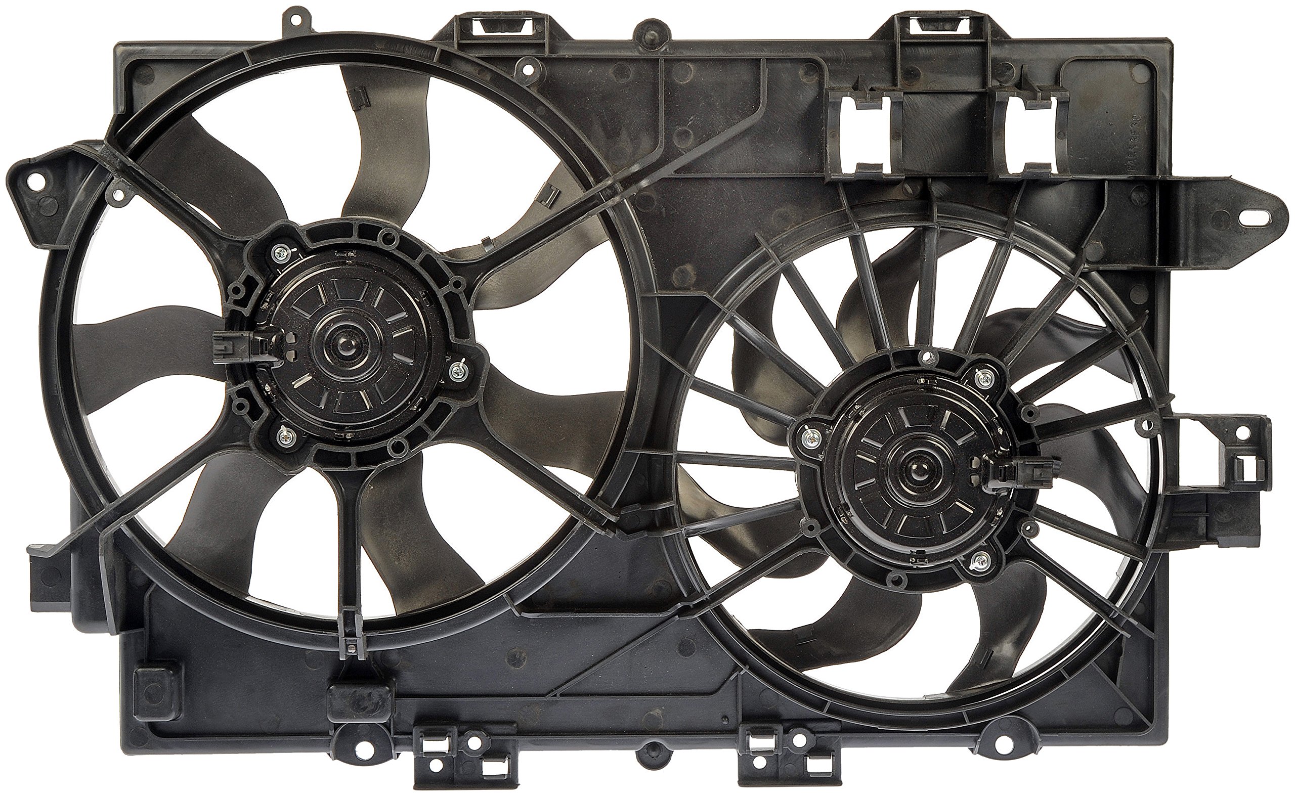 Dorman 621-052 Engine Cooling Fan Assembly Replacement for Chevrolet Silverado, Pontiac G6 - Perfect for Overheating Prevention & Summer Driving